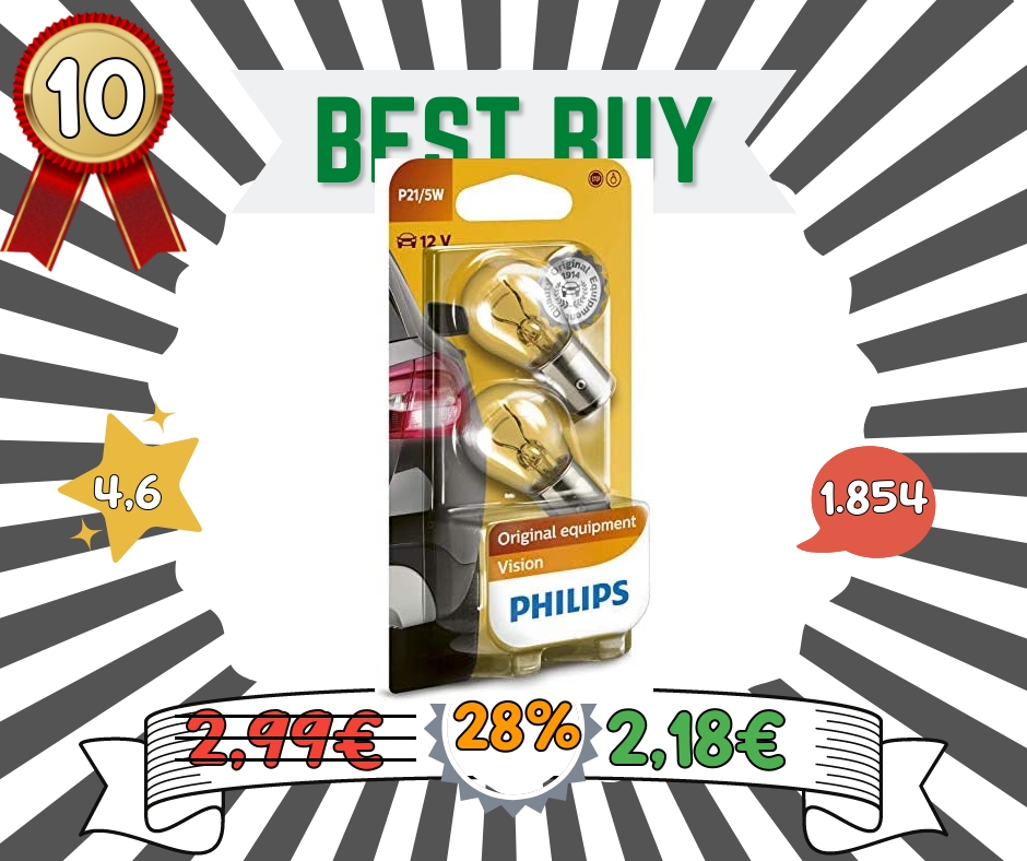 Philips 871150005545 12499B2-P21/5W